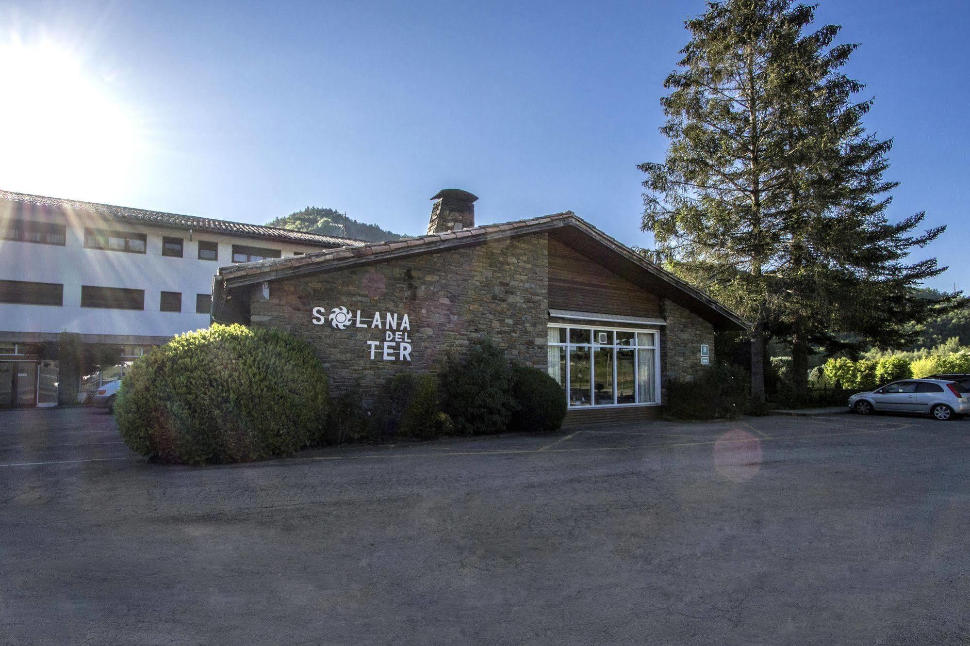Hotel Solana Del Ter Ripoll Exteriör bild